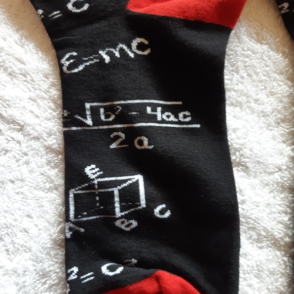 Mathematics socks - Picture 2 of 4